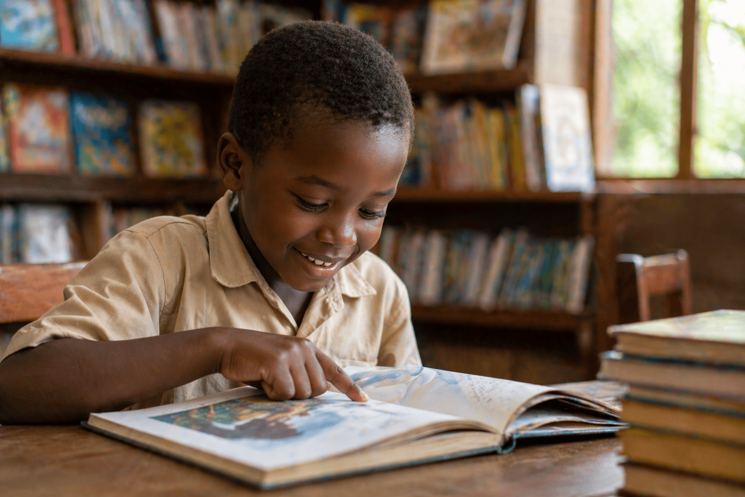 Construction d'une bibliothèque à l'orphelinat de Kigoma
